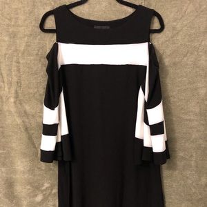 Frank Lyman cold shoulder dress